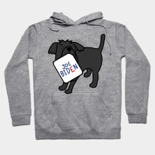 Cute Dog with Joe Biden Sign Hoodie